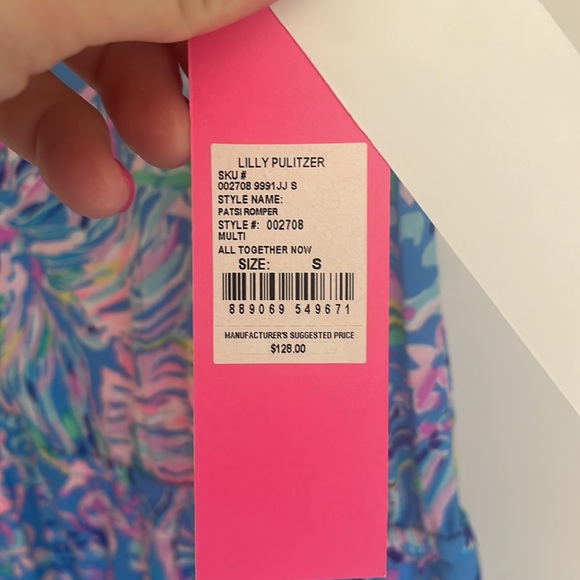 NWT Lilly Pulitzer romper - Picture 3 of 3